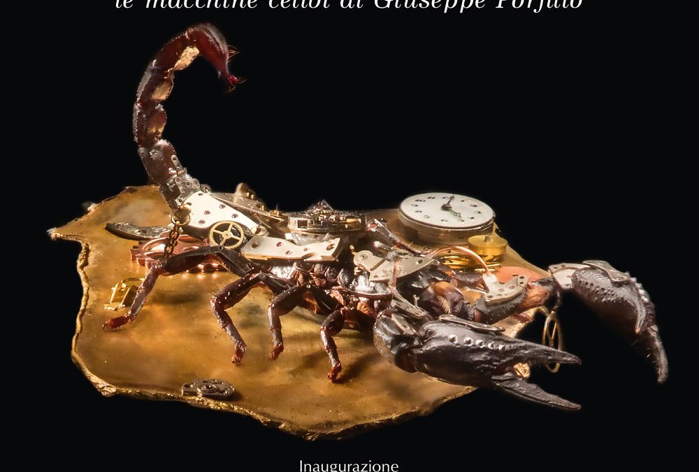 L’ETERNA METAMORFOSILe macchine celibi di Giuseppe Porfilio al Palazzo Ducale di Revere 14 – 29 ottobre 2023